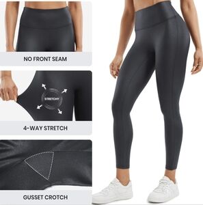 High-Waisted Black Leggings CRZ YOGA
